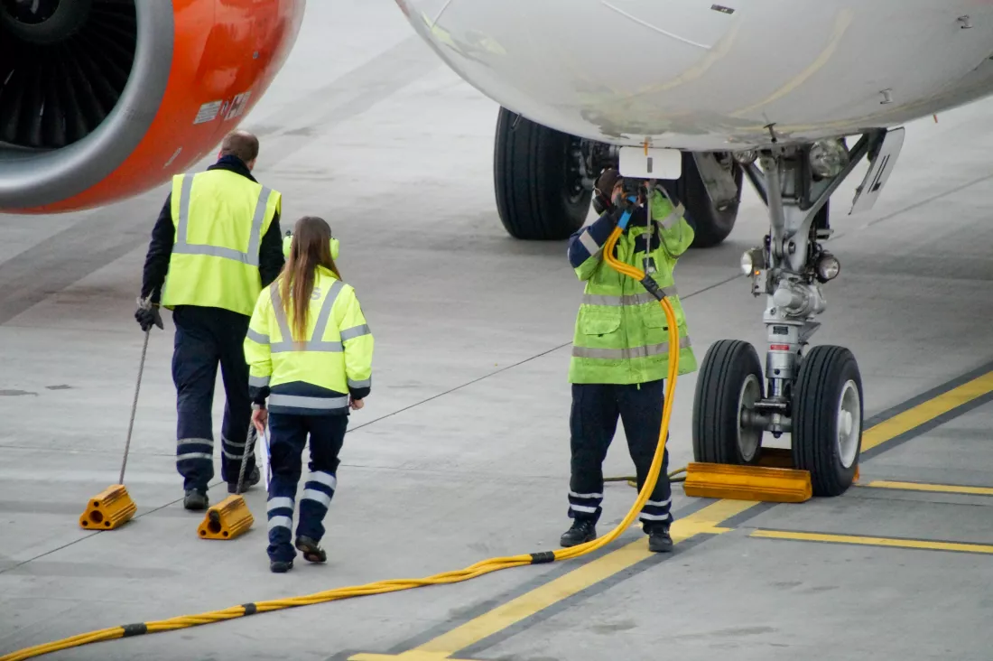 full-length-people-working-airport