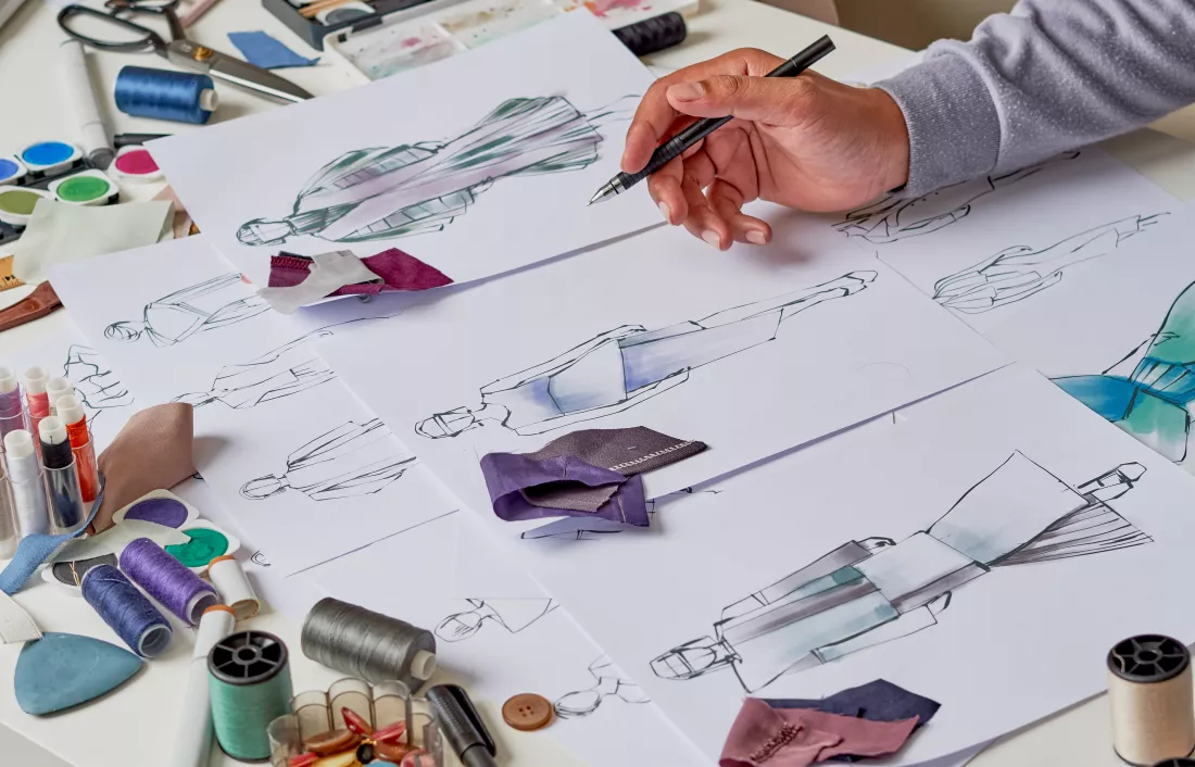 fashion-designer-sketching-costume-design